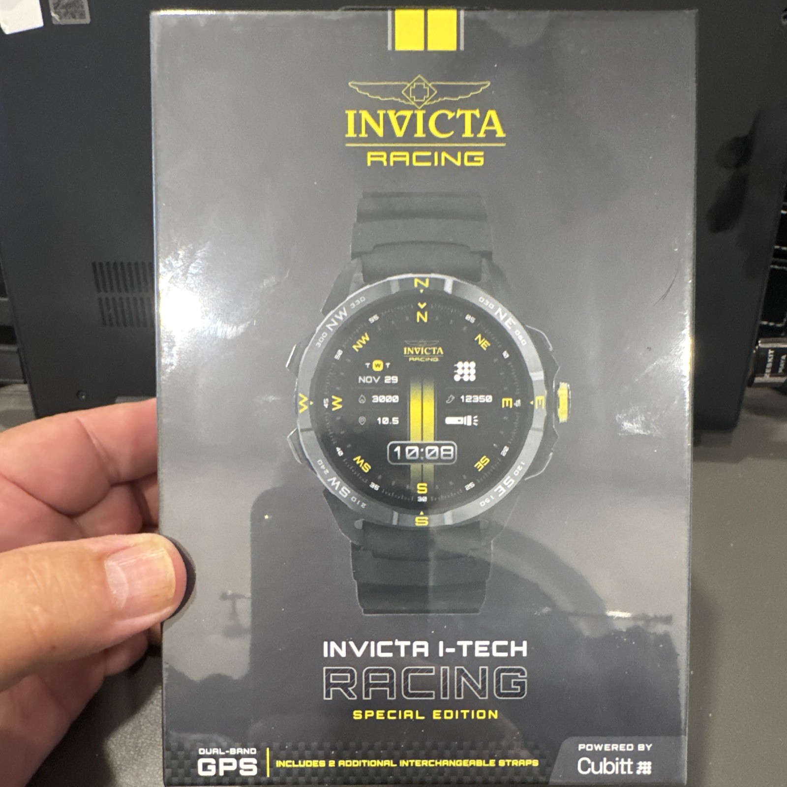 Invicta I-Tech Racing Special Edition Smartwatch Dual-Band GPS Black 46mm