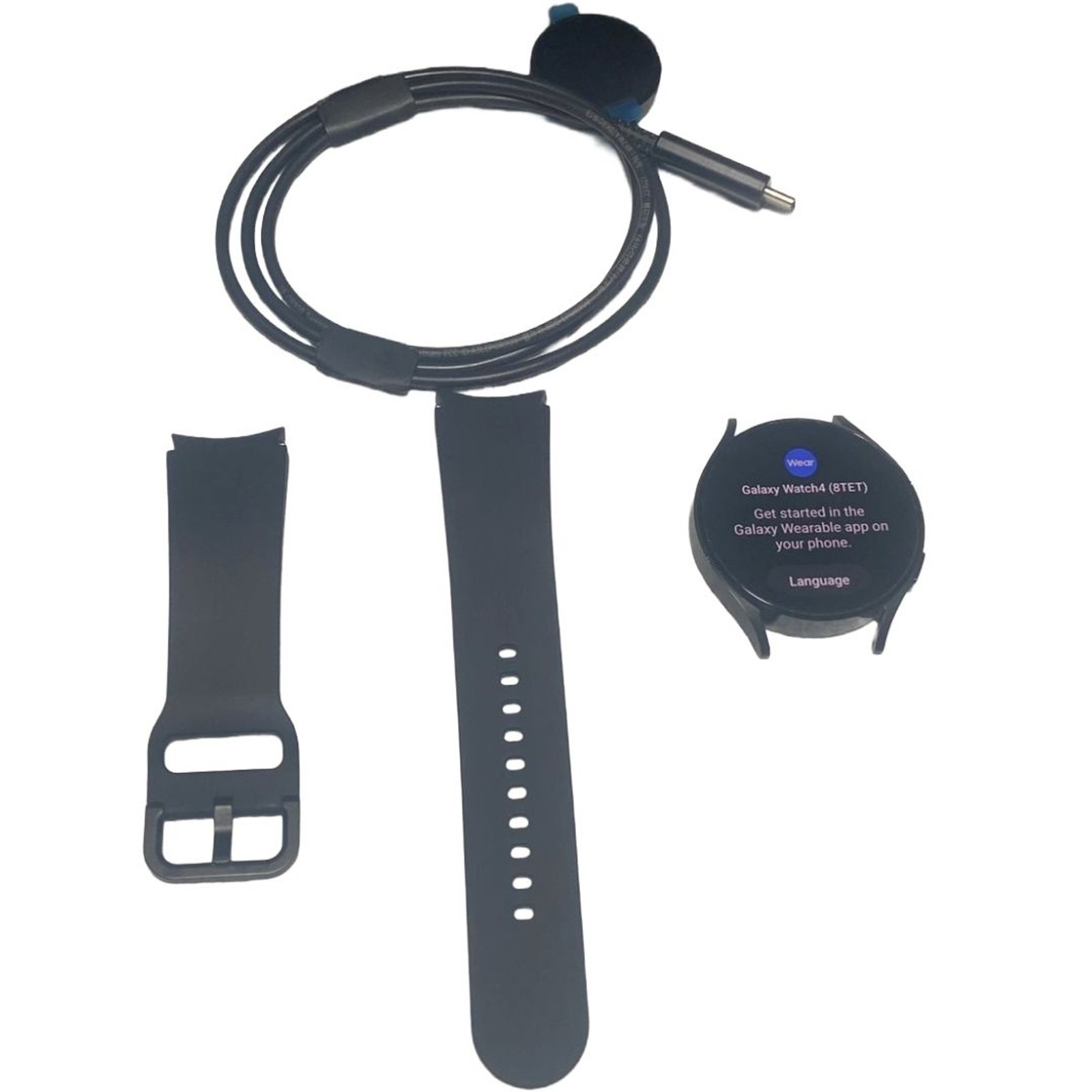 Samsung Galaxy Watch4 44mm Bluetooth GPS WiFi NFC Smartwatch Black SM-R870 ECG