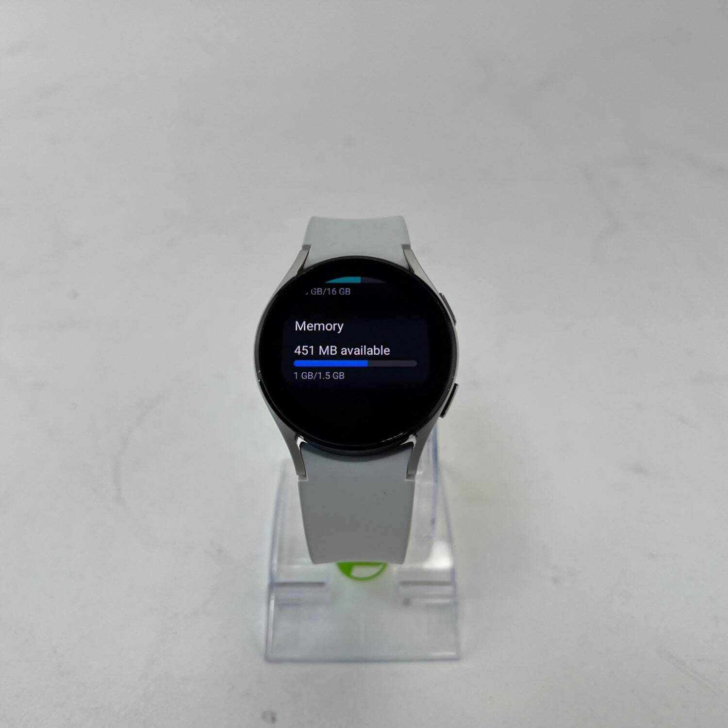 GPS Only Samsung Galaxy Watch4 Aluminum Smartwatch SM-R860NZSAXAA