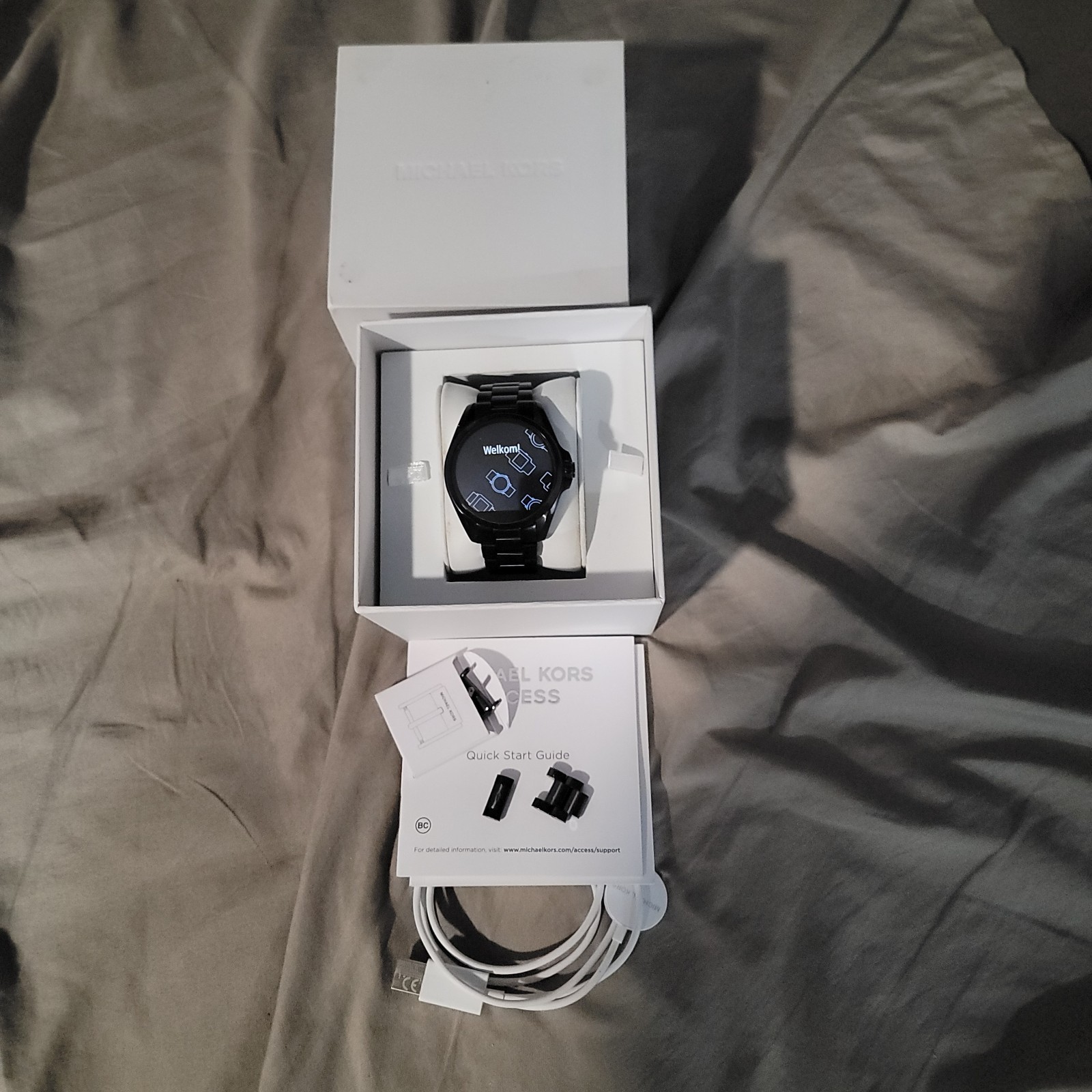Michael Kors Access Smart Watch Model DW2c Black Stainless