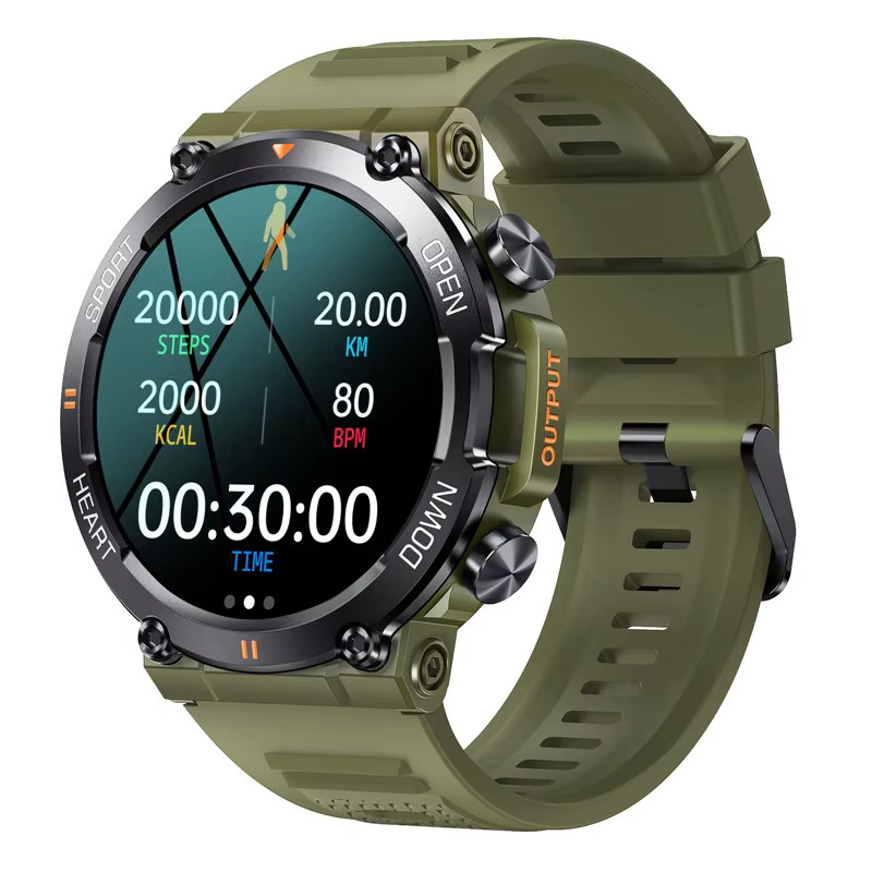 K56Pro Smart Watch Men Bluetooth Heart Rate Fitness Tracker 1.39″ HD Screen 400m