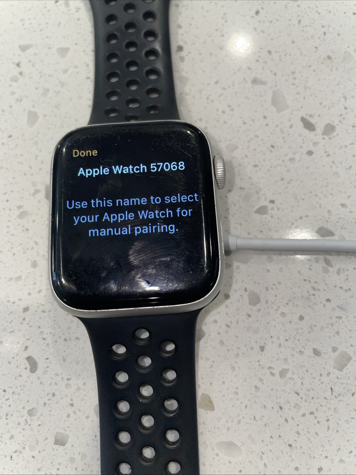 Apple Watch Series 4 – 40mm aluminum with Apple Nike Sport Band