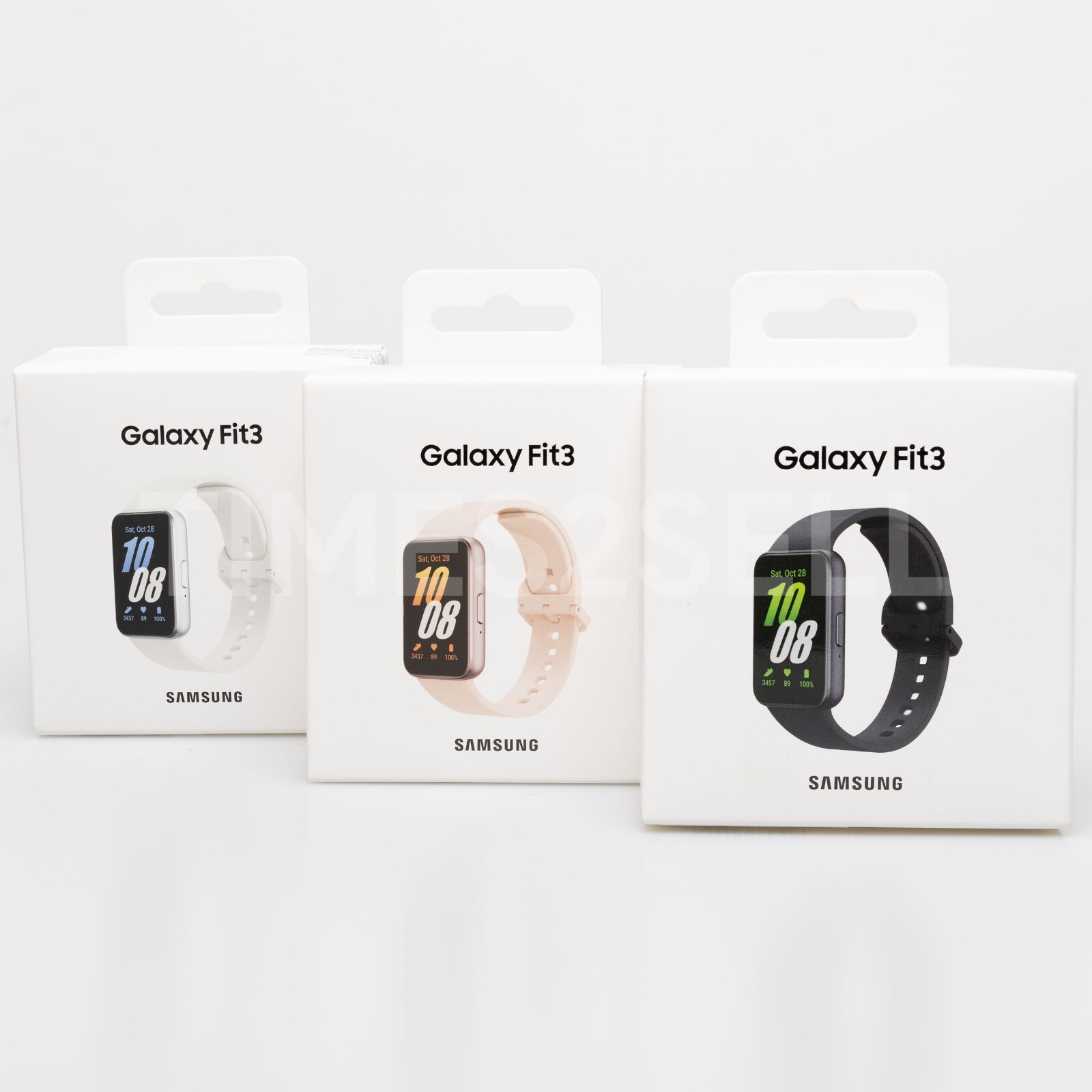 Samsung Galaxy Fit3 SM-R390 Fitness Tracker – 101 Workouts modes – New