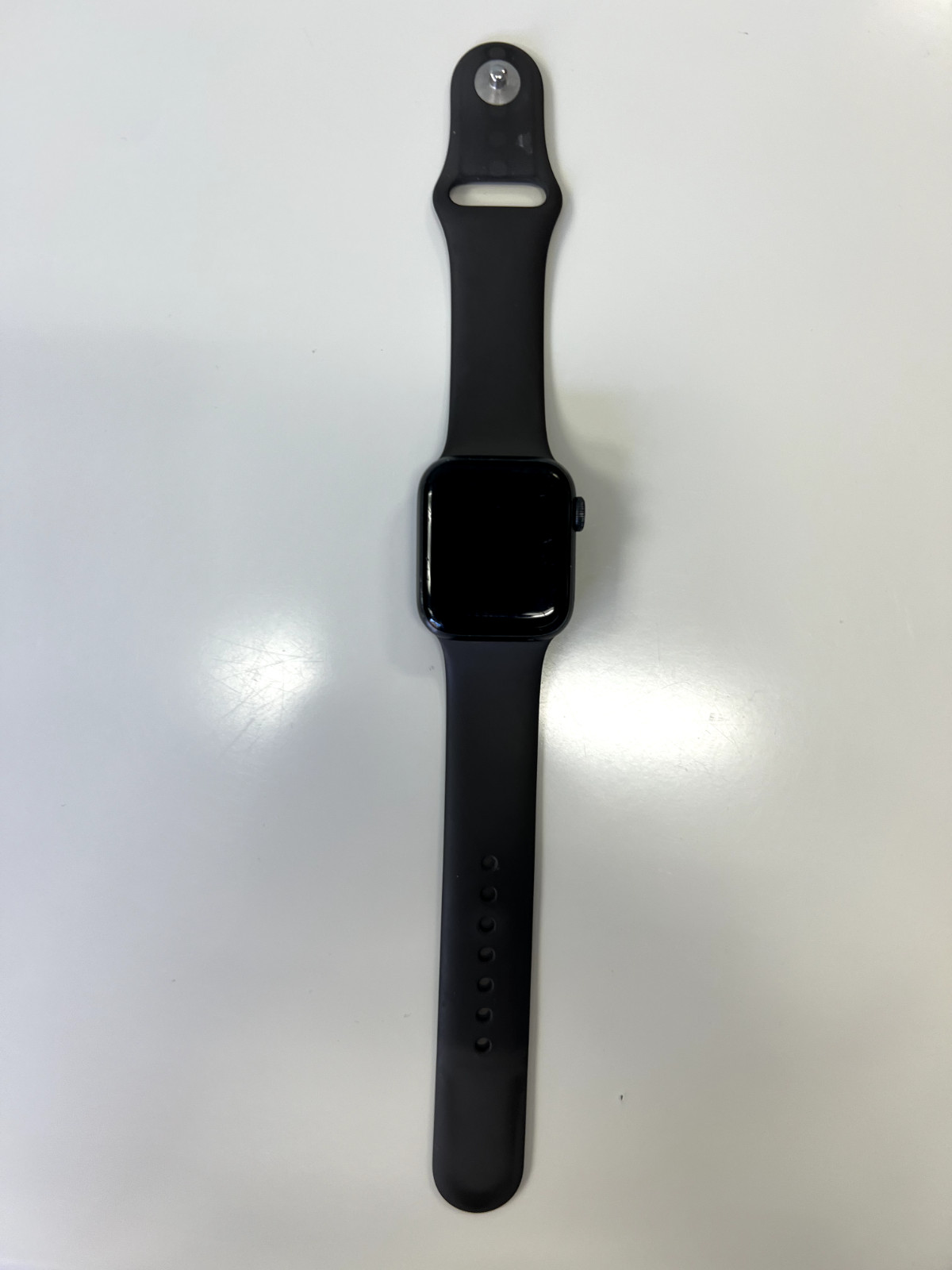 Nike Sport Apple Watch Series 6 40mm Black w/ Grey Apple Band