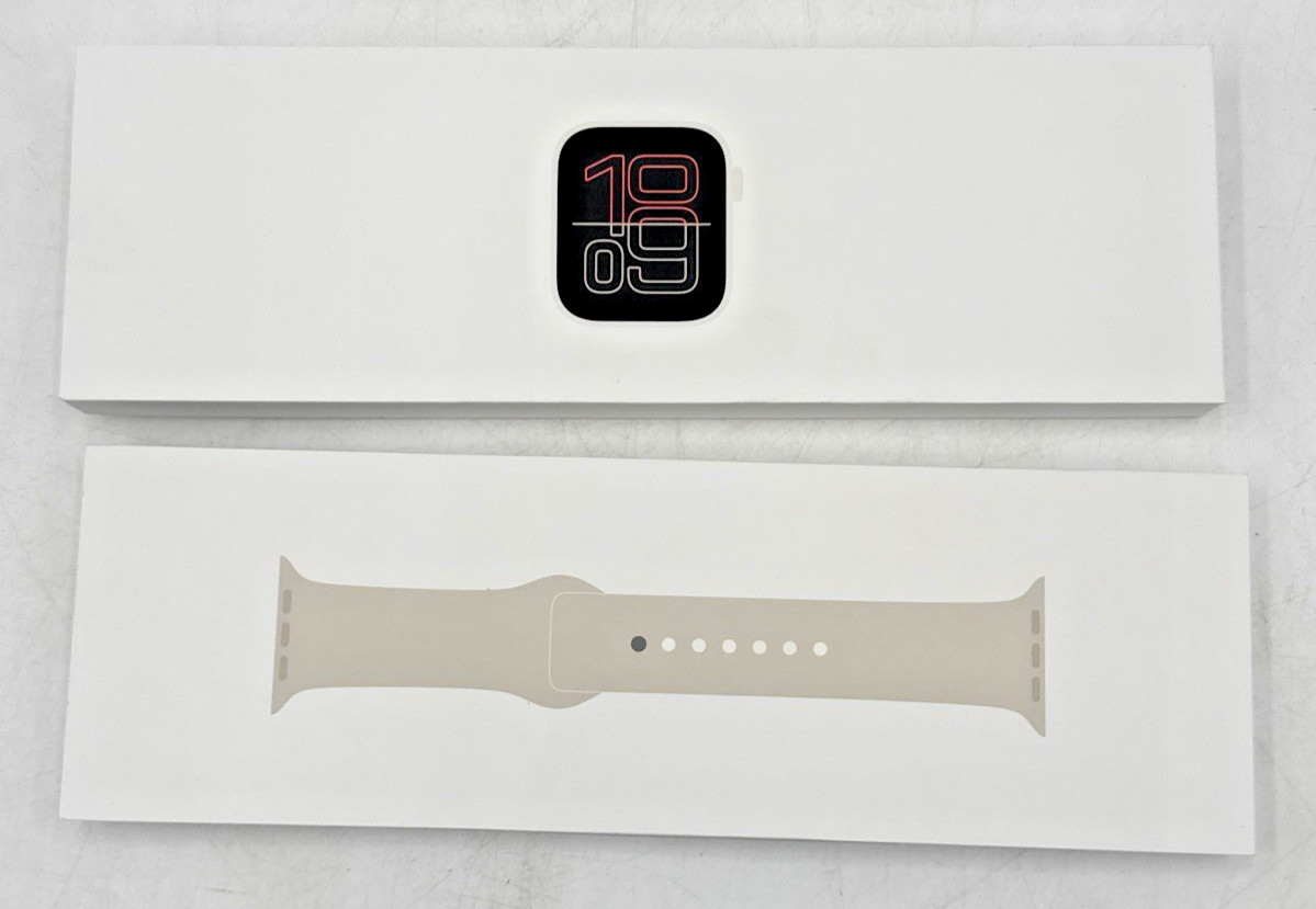 Apple Watch SE 3 MEH34LW/A 40mm Starlight AL Starlight SB S/M