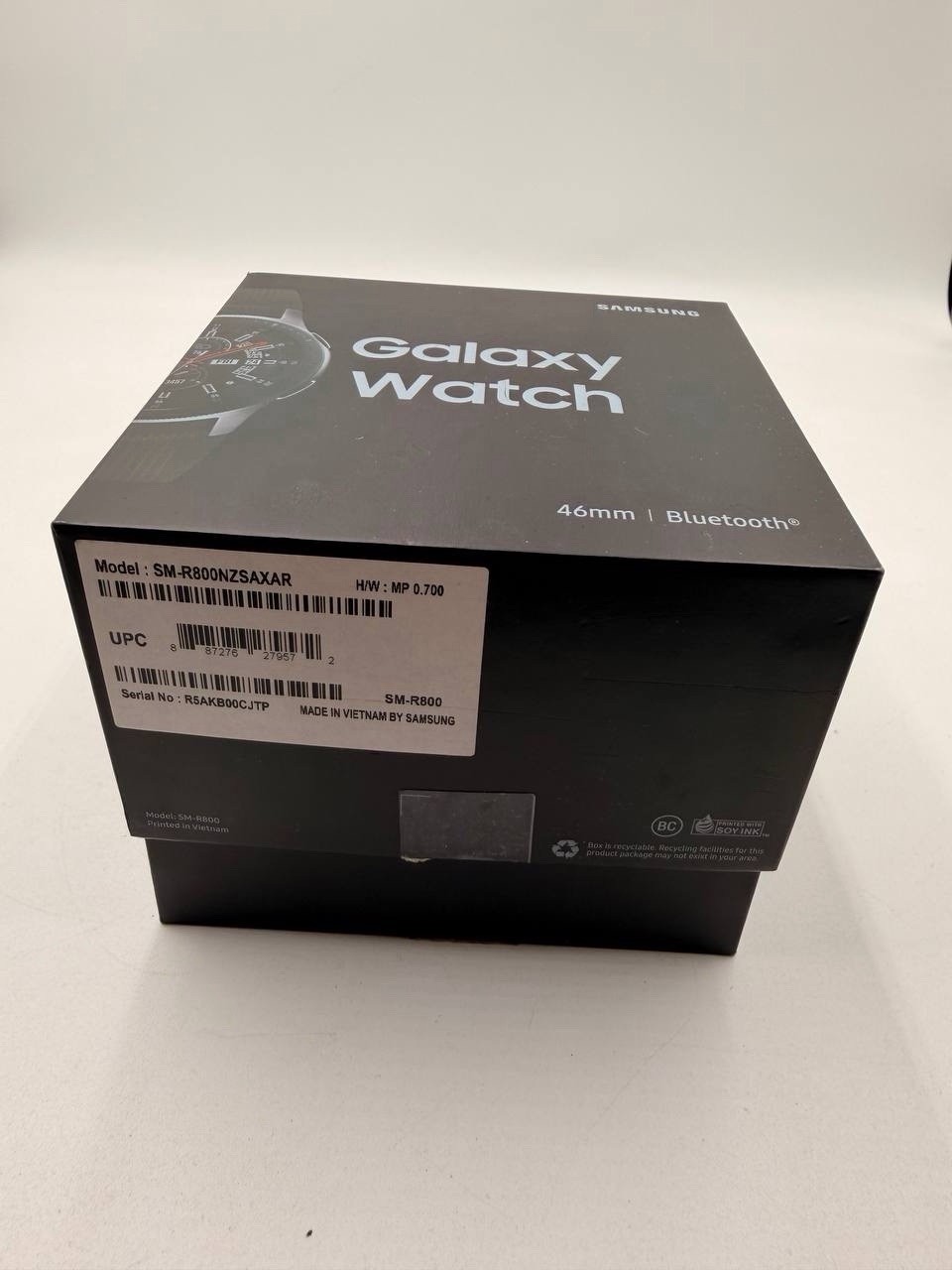 Samsung Galaxy Smartwatch SM-R800NZSAXAR 46mm Silver Case US VERSION