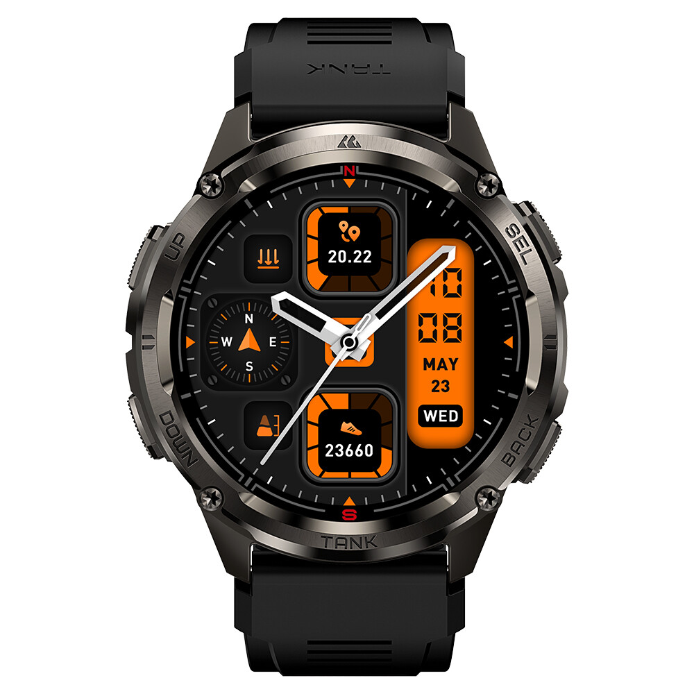 2025 KOSPET TANK T3 Ultra2 GPS Smart Watch Men 470mAh 50M Waterproof AMOLED NEW