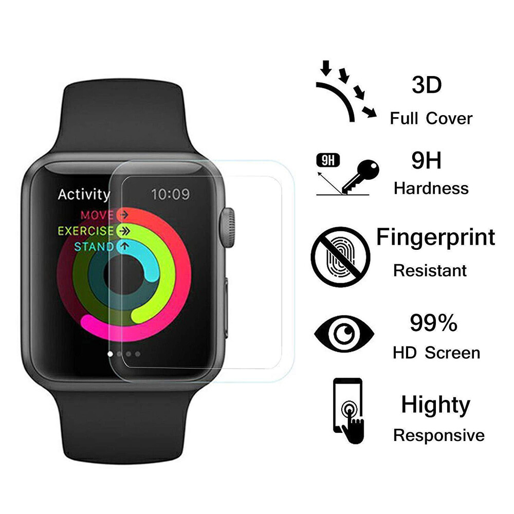 Apple Watch Ultra 9 8 7 6 5 4 SE Full Screen Protector iWatch 40/41/44/45/49mm