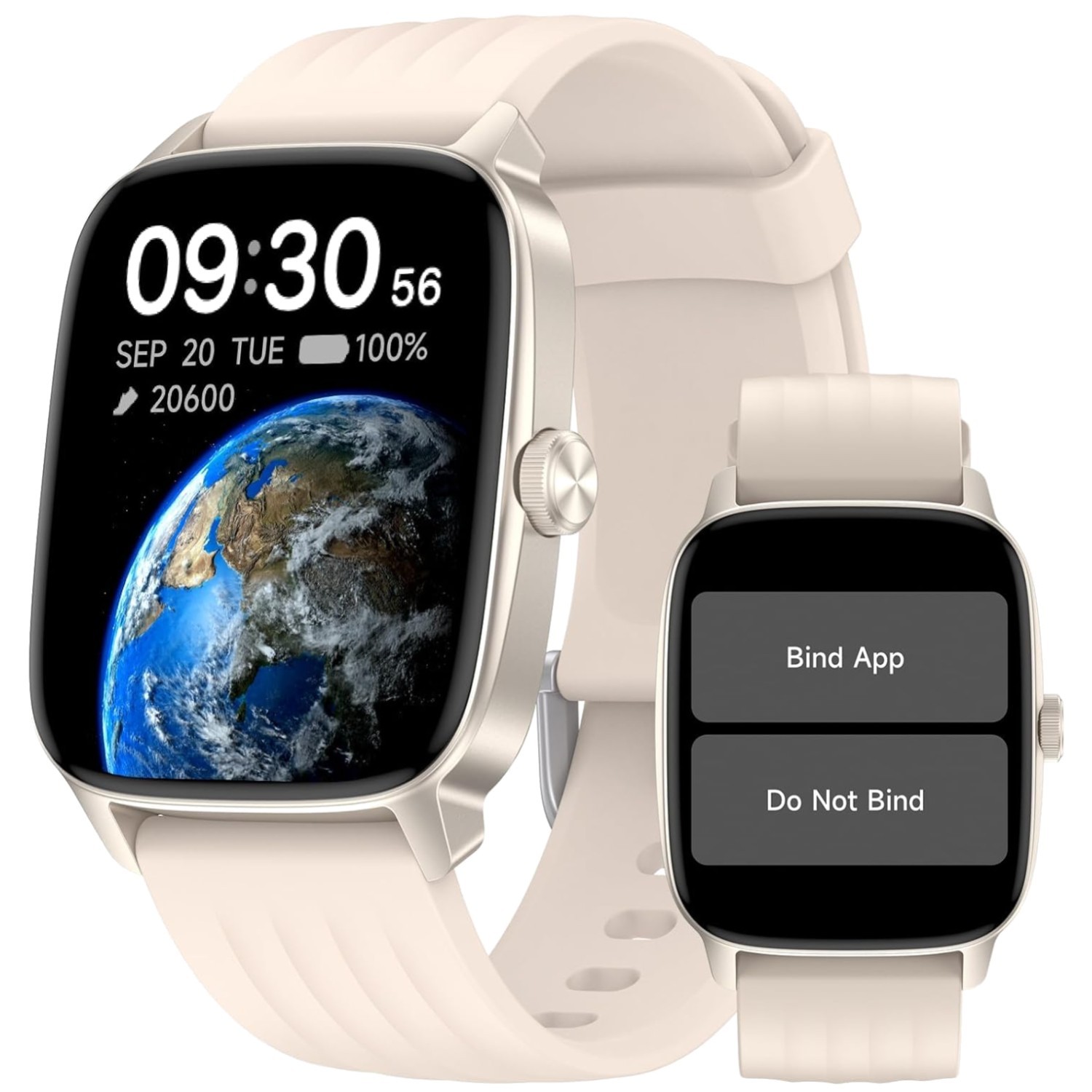 All-in-One Fitness Tracker Watch, Waterproof, Large Display