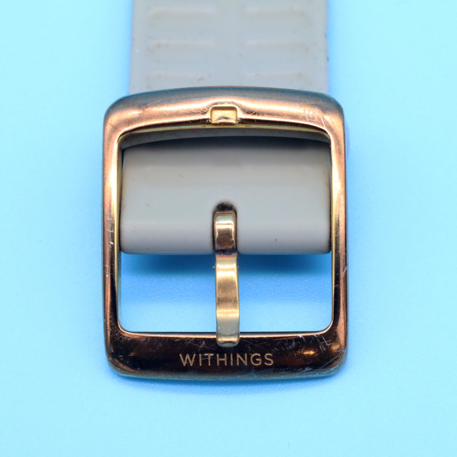 Withings Steel HR Hybrid Smartwatch White Gold Gray Fitness Heart Rate Tracker