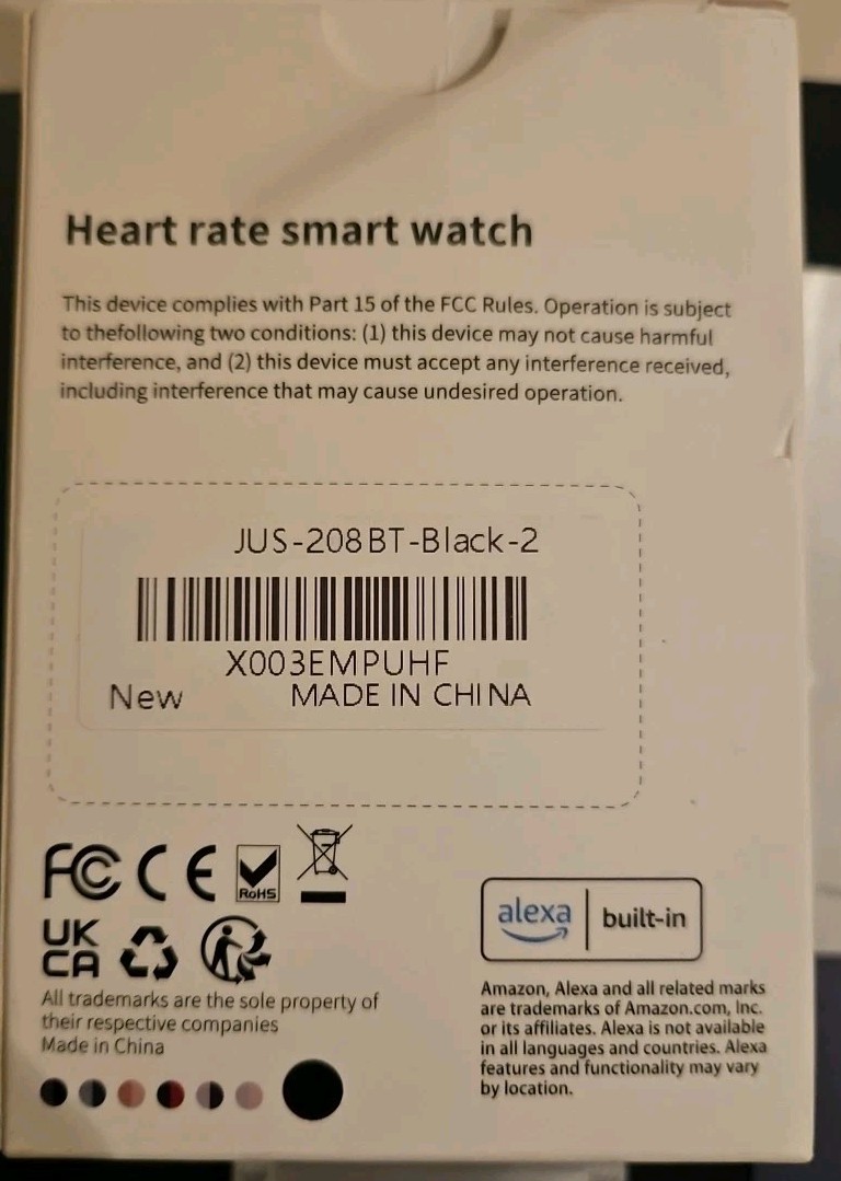 Smart Watch Your Sports Partner Alexa Built-in 1.69in Display