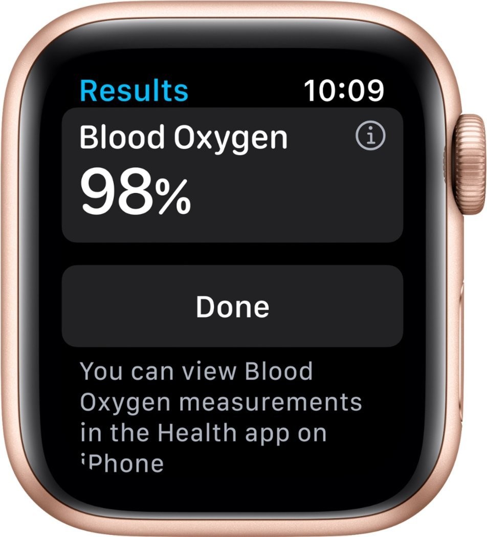Apple Watch Series 6 GPS + LTE w/ 40MM Gold Aluminum Case & Pink Sand Sport Band