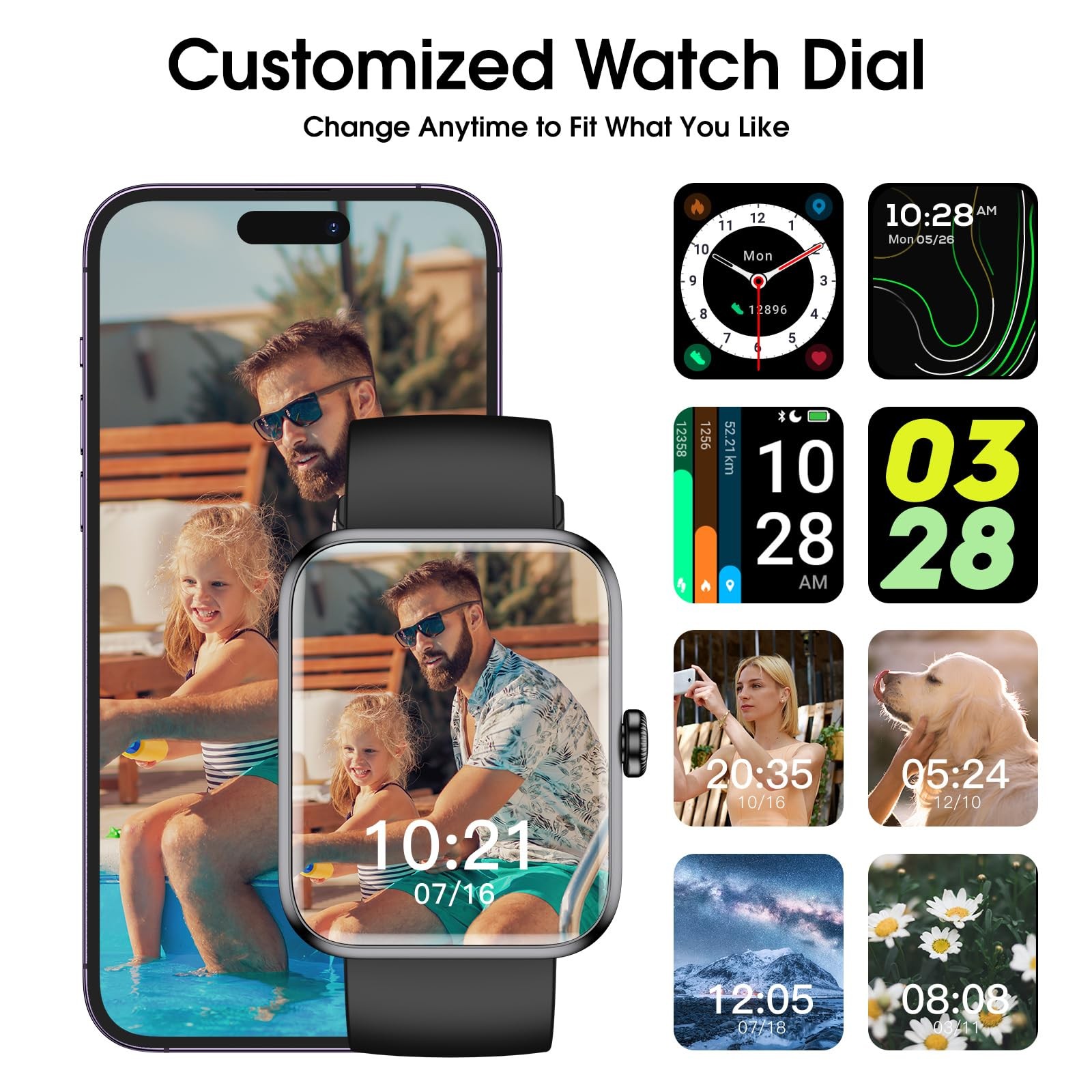 , Fitness Tracker with Heart Rate, , Sleep Tracker