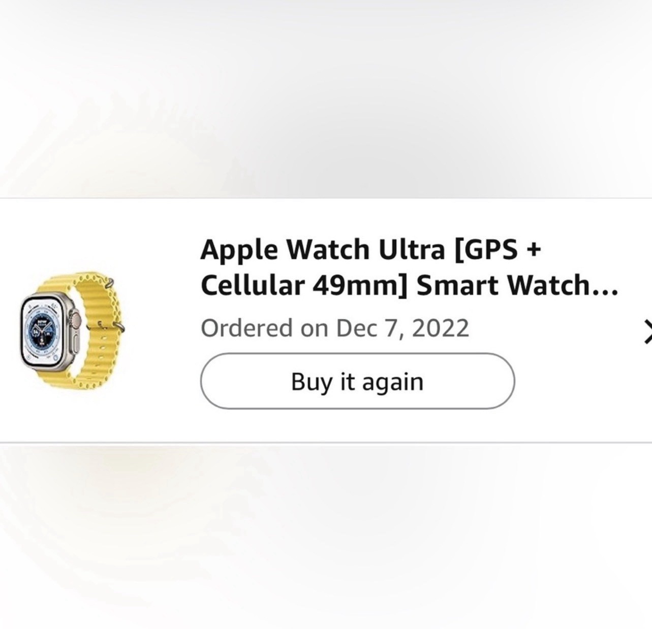 Apple Watch Ultra 49mm Titanium Case w/ Yellow Ocean Band, GPS + Cell, Huge Lot