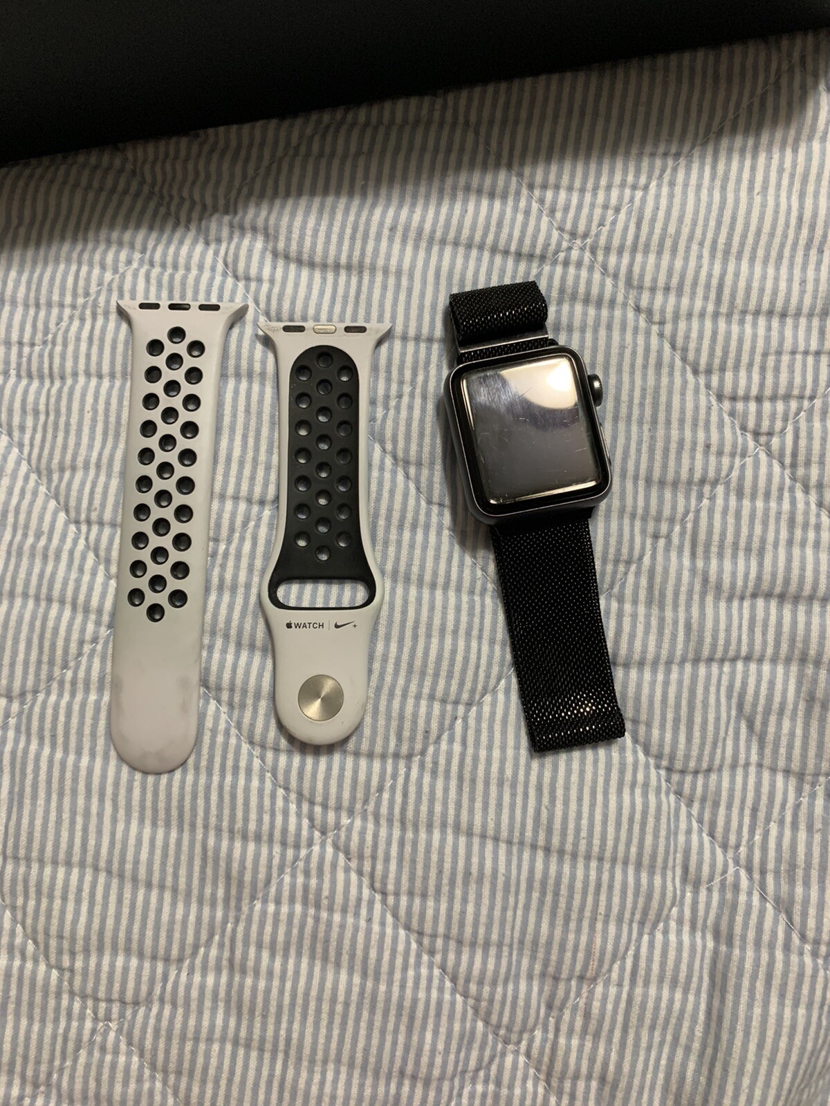 Apple Watch Series 2 , Nike+ 38mm Aluminum Case Black/Cool Gray Sport Band