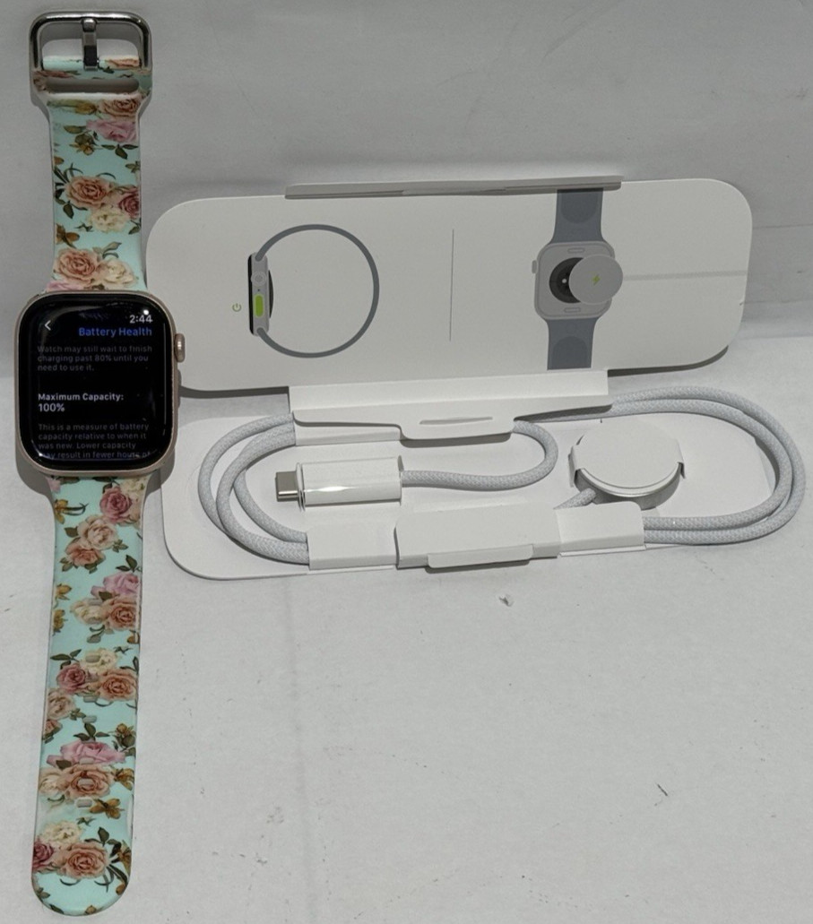 Apple Watch Series 10 GPS+ Cellular 46mm Rose Gold Aluminum Case