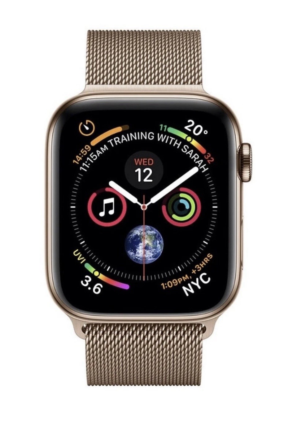 Apple Watch Series 4 GPS + Cellular 40mm Gold Stainless Steel