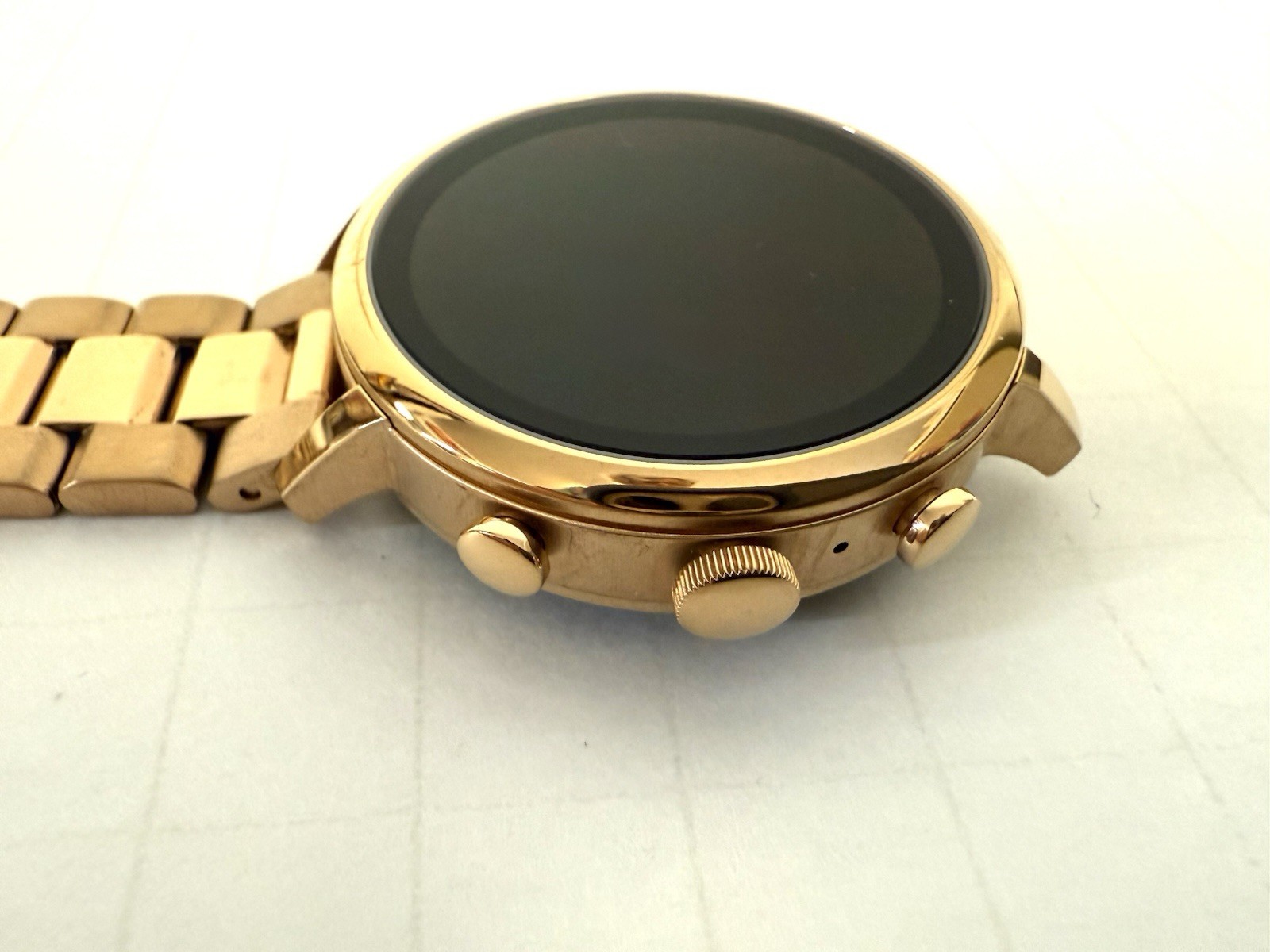 Fossil Q Venture Gen 4 Rose Tone Stainless Smart Watch FTW6018