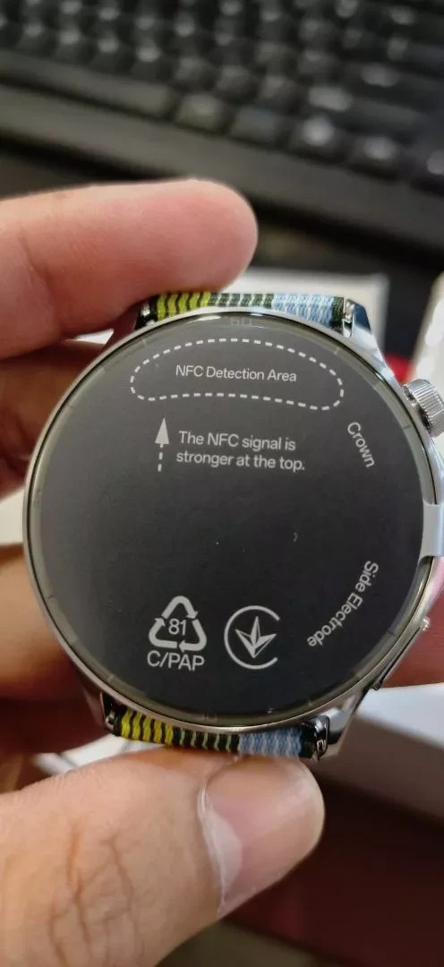 (New) OPPO Watch S Silver 4GB EMMC AMOLED Bluetooth Android iOS Smartwatch