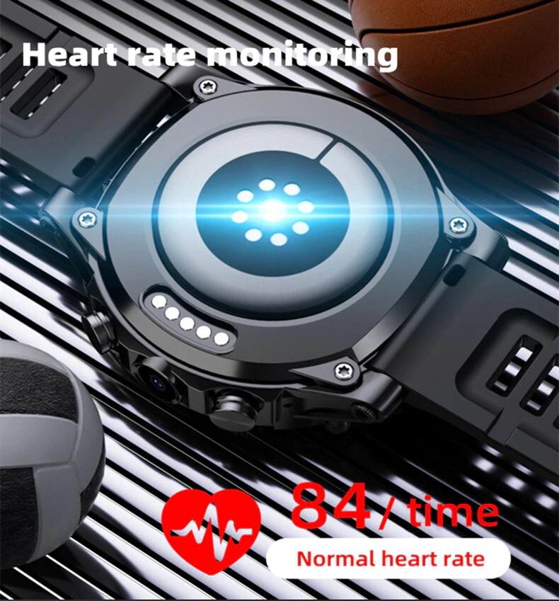 V20 Max 1.6 inch 4G LTE (4GB/128GB) Dual Cam Wi-Fi Sports Pedometer Heart, New