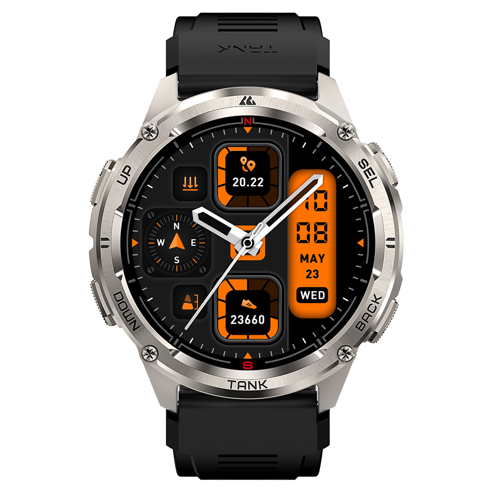 2025 KOSPET TANK T3 Ultra2 Smart Watch Men GPS 480mAh Battery 50M Waterproof NEW