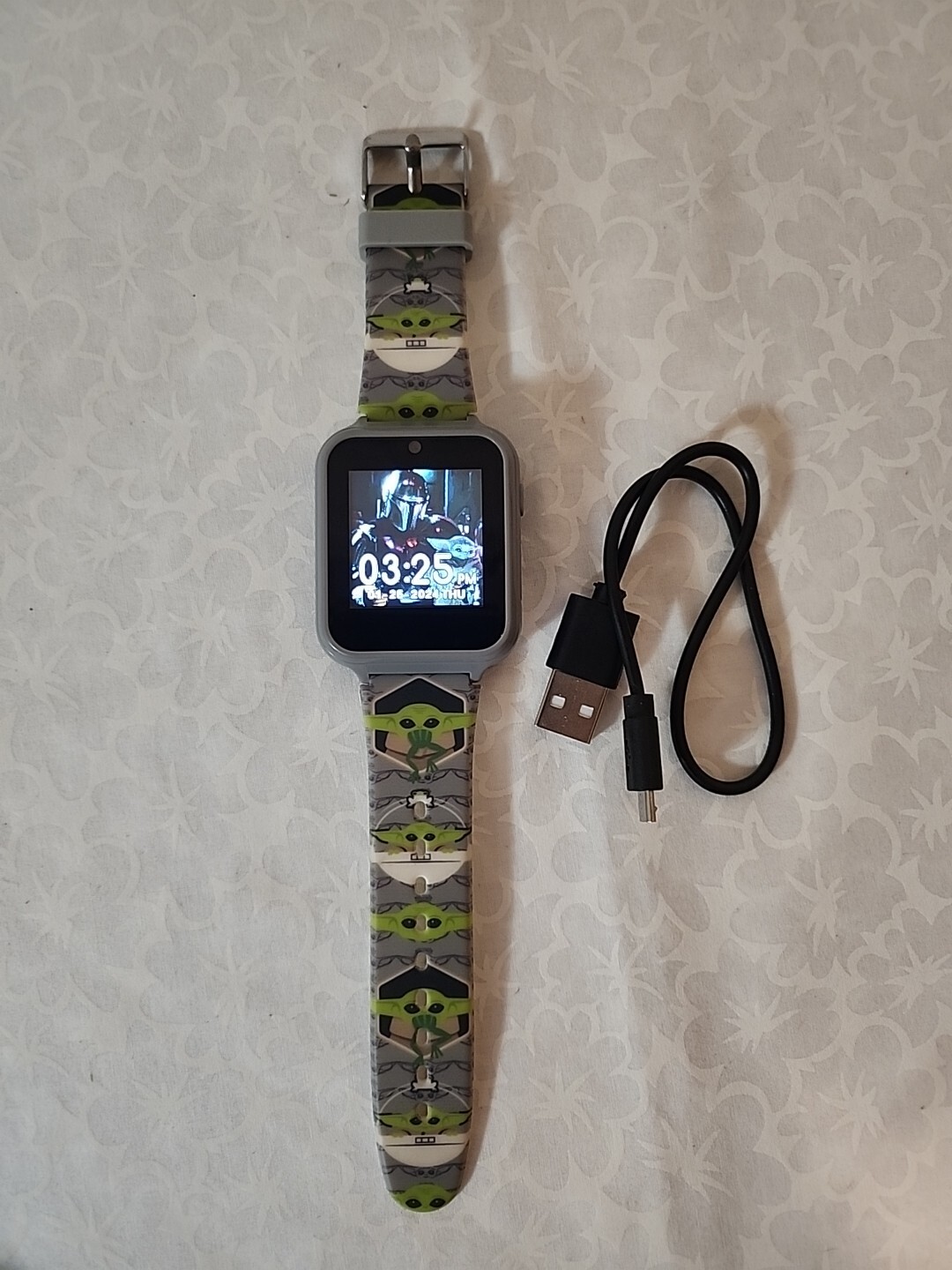Star Wars Baby Yoda The Child iTime Unisex Child Interactive Smart Watch