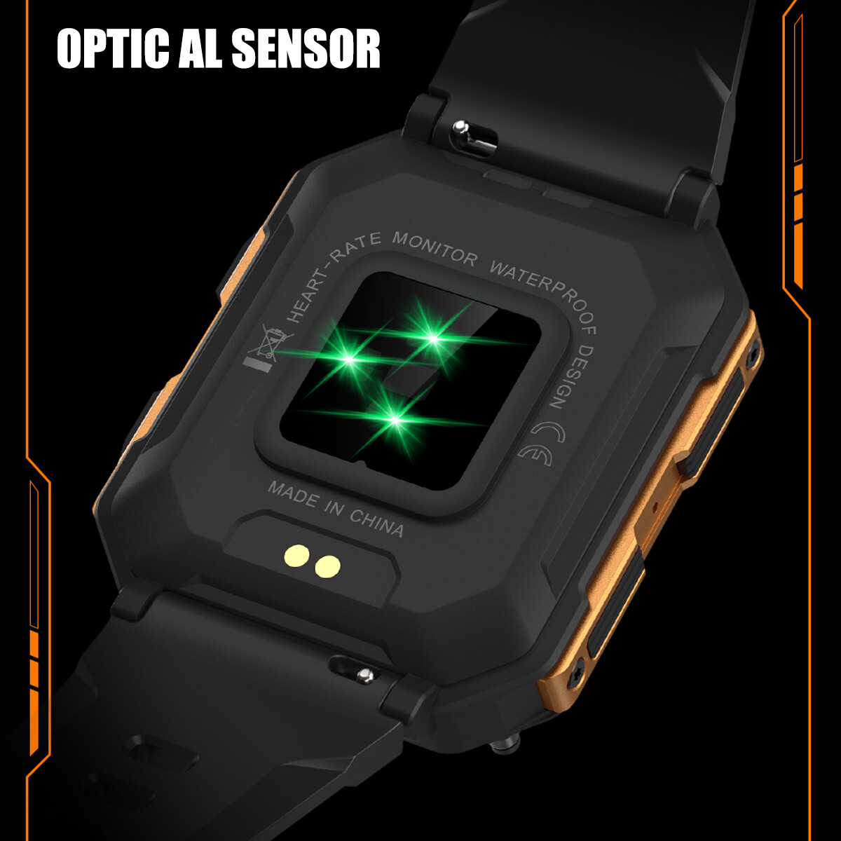Military Smart Watch for Men(Answer/Make Calls) Rugged Tactical Fitness Tracker-