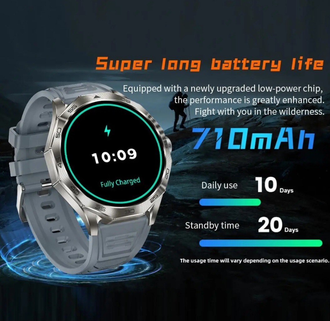 Multifunctional Smart Watch For Men /military smart watch, Touch Screen Digital.