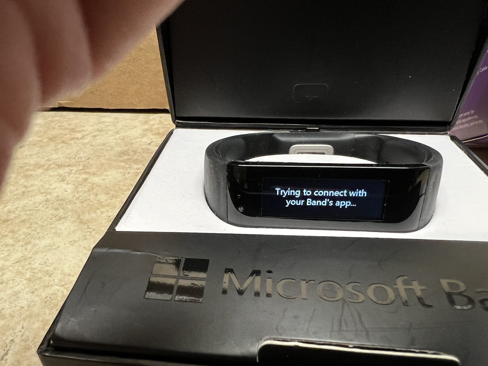 Microsoft Band Smart Fitness Watch Activity Model 1619 Size M Medium