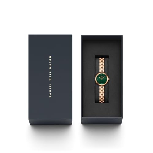 Daniel Wellington Elan Jewelry Watch 22 RG Real Malachite Mesh Women’s Luxury DW