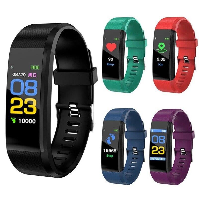 115plus Kids Smartwatch Bluetooth 4.0 Intelligent Sports Bracelet for Ios Androi