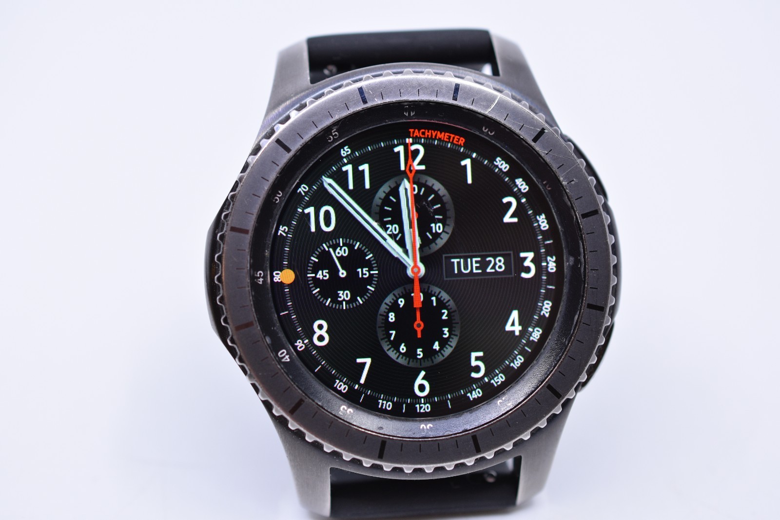 Samsung Gear S3 Frontier Smartwatch Black SM-R765T Stainless Steel 316L 4GB