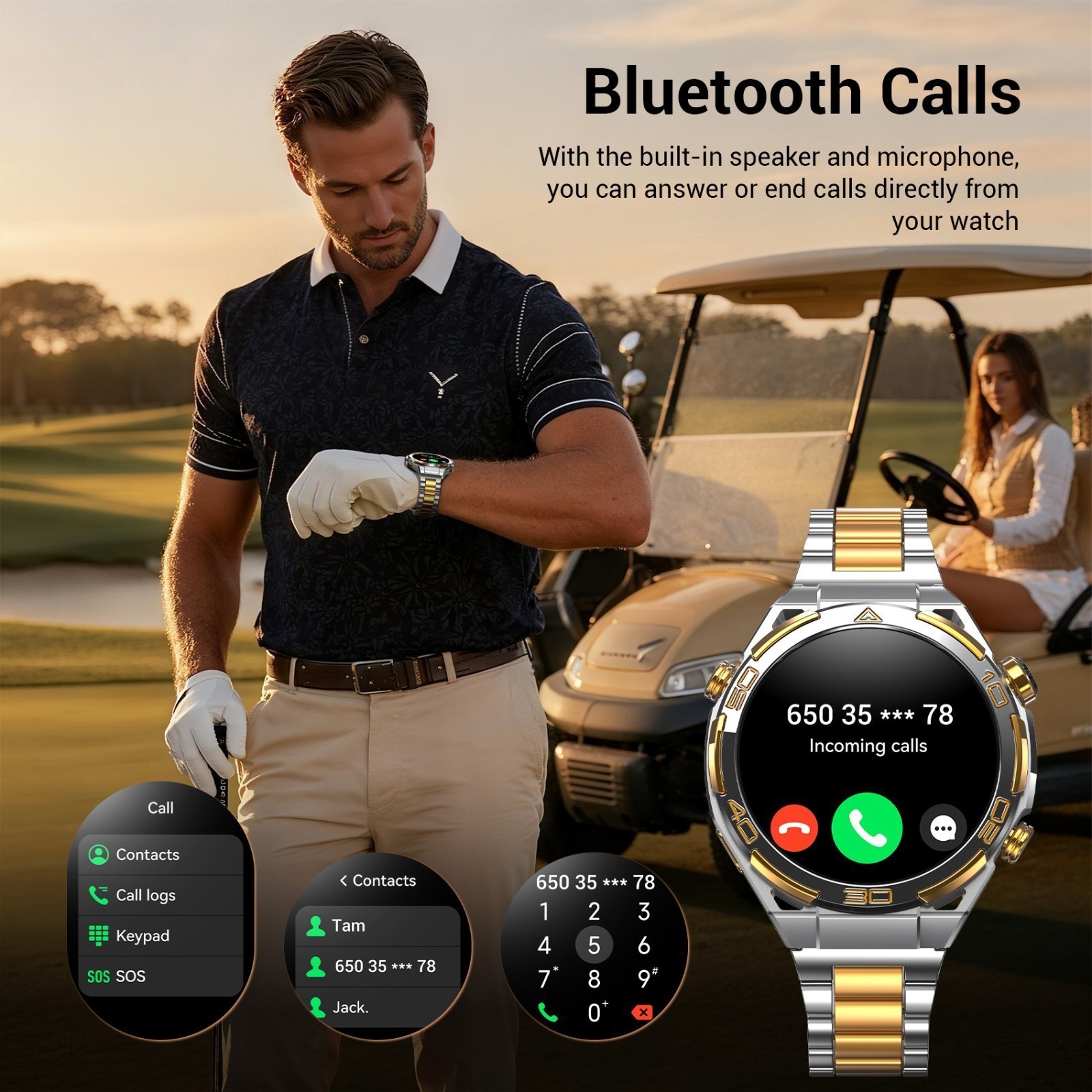 AI Smart Watch Smartwatch For Men Amoled 1.91″ HD Screen Built in Compass GPS