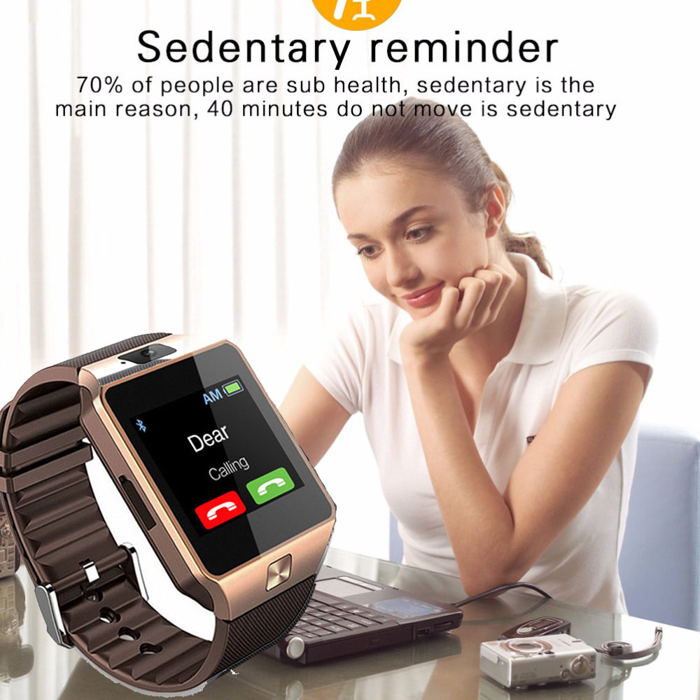 Fashion Bluetooth Smart Watch Women Men Smartwatch Fitness Bracelet for Android