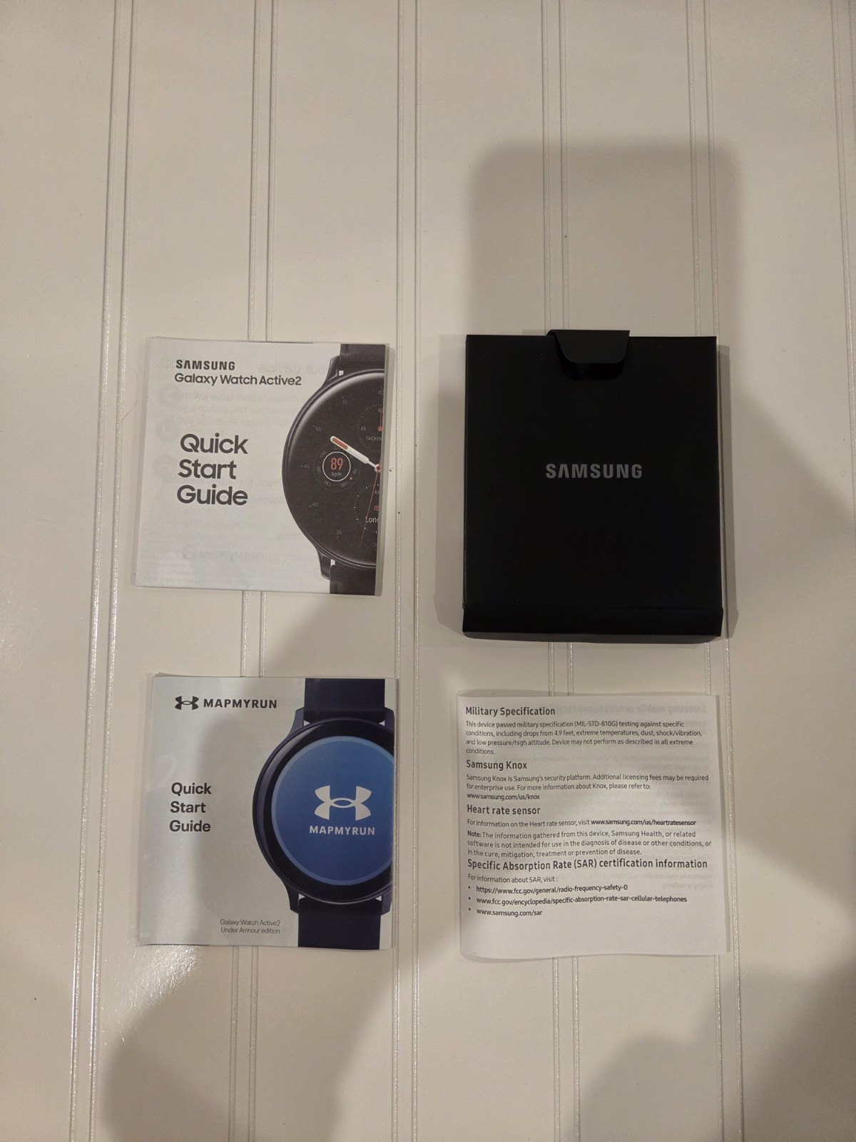 Samsung Galaxy Watch Active 2 Under Armour Edition 44mm Aluminum Case with Sport