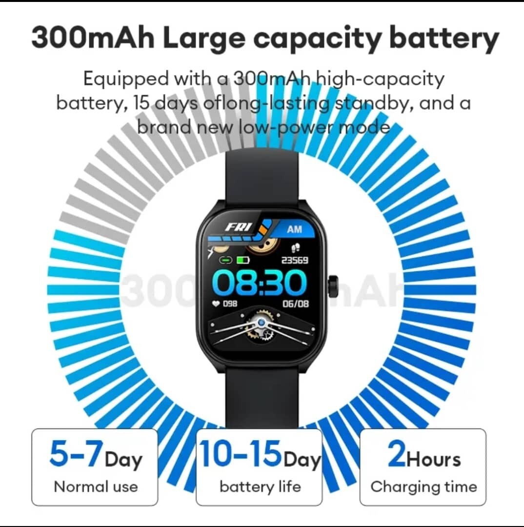 AOLON Smart watch 2.1-Inch HD Curve Screen