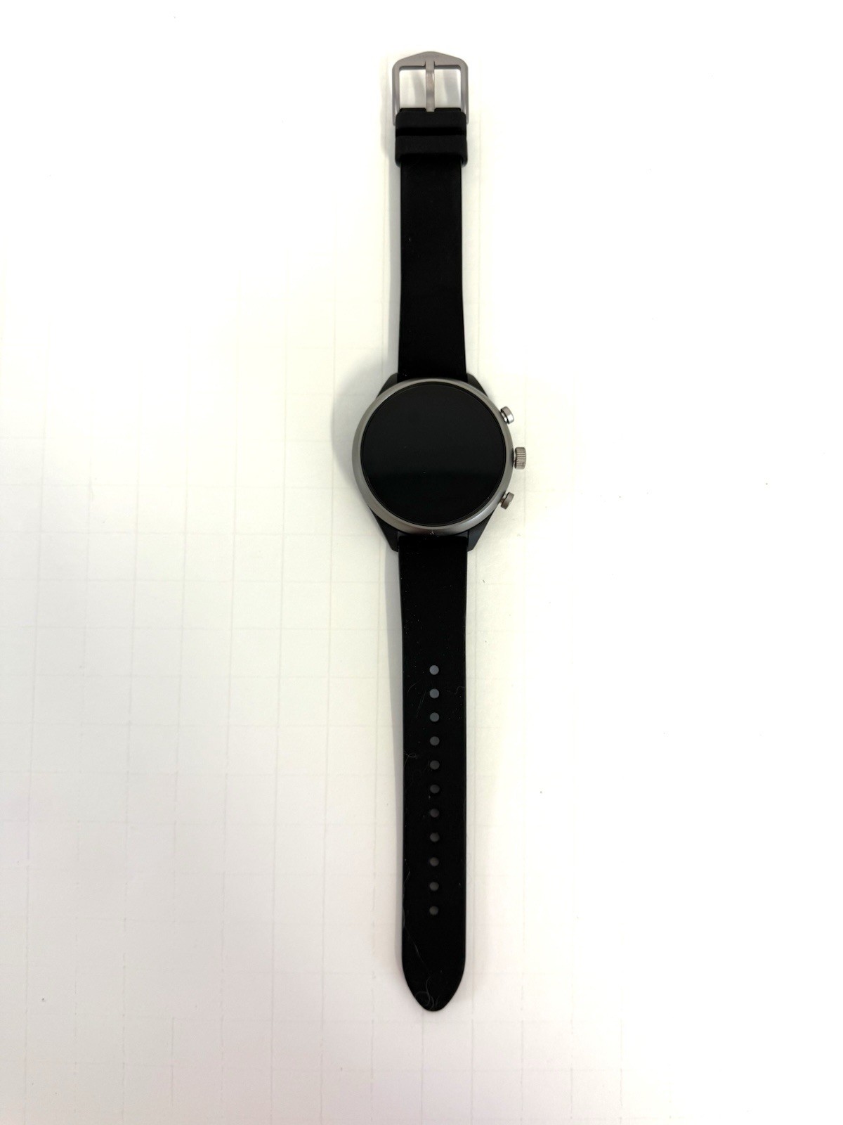 Fossil Q Gen 4 Sport – 41mm Smart Watch Black Silicone Band – FTW6024