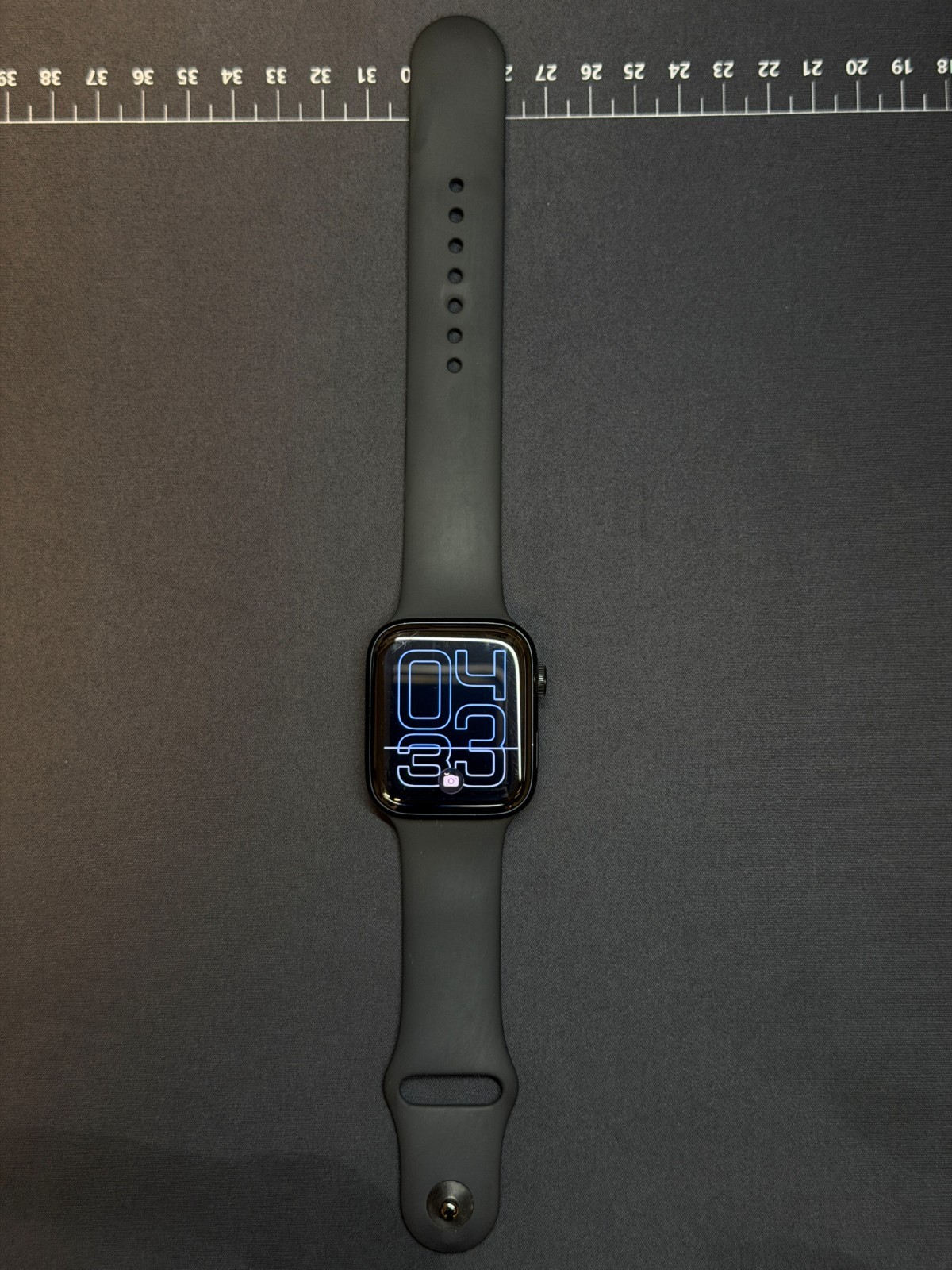 GPS Only Apple Watch SE 3 44MM Midnight Aluminum Blue Sport Band – BH 100%