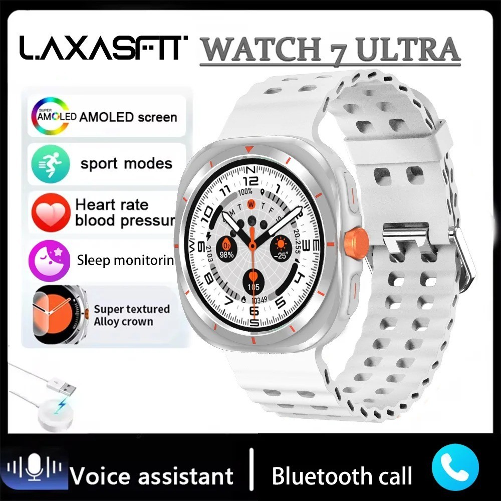 2025 Smartwatch Men Women AMOLED GPS Bluetooth Call Fitness Tracker Gym Fun Gift
