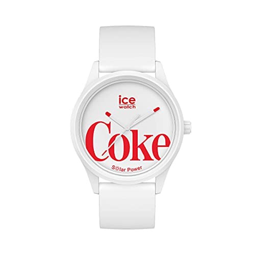 COCA-COLA ICE-WATCH Iconic White Medium 018513 Men’s Unisex Ice solar powered
