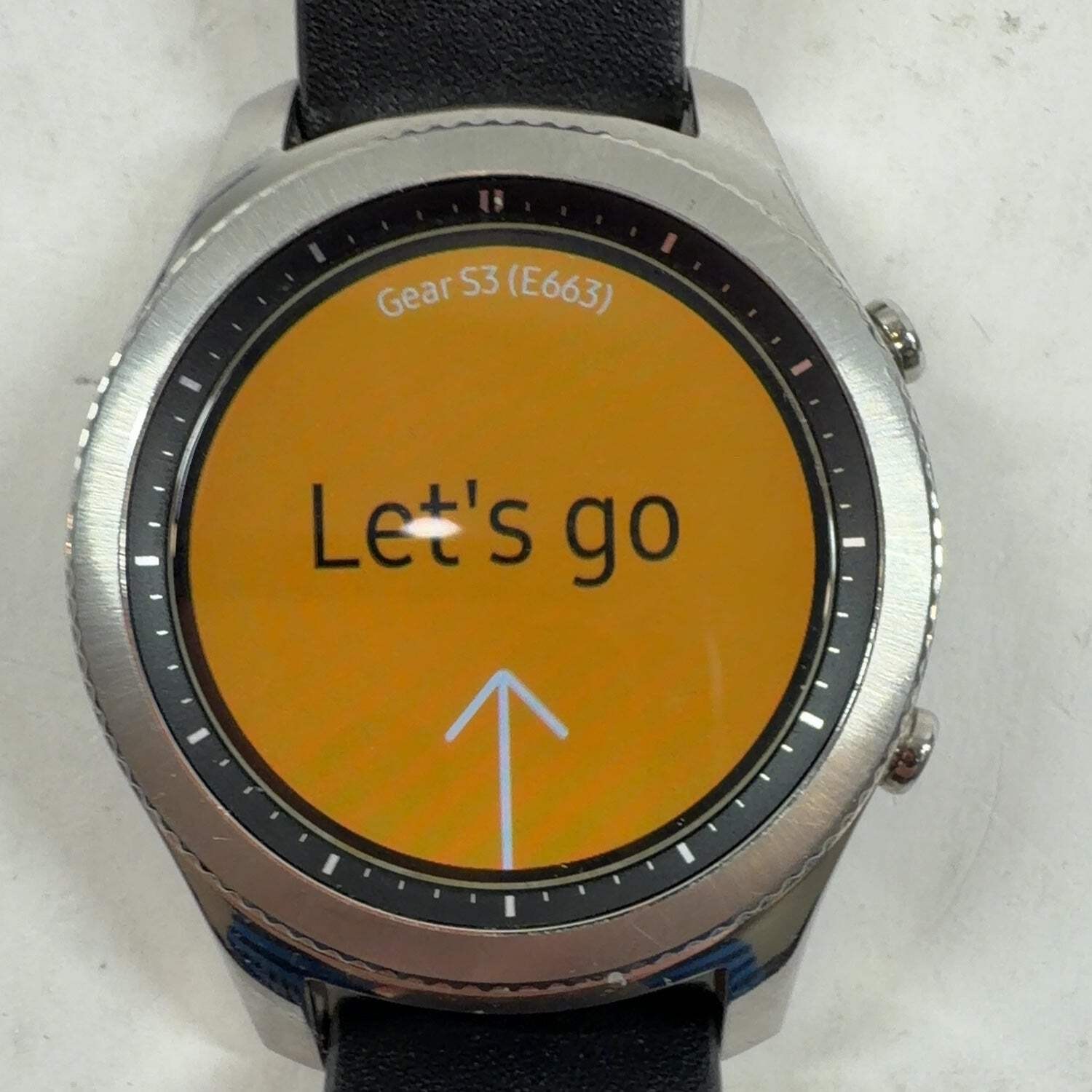 GPS Only Samsung Gear S3 Classic Stainless Steel Smartwatch SM-R770NSAXAR