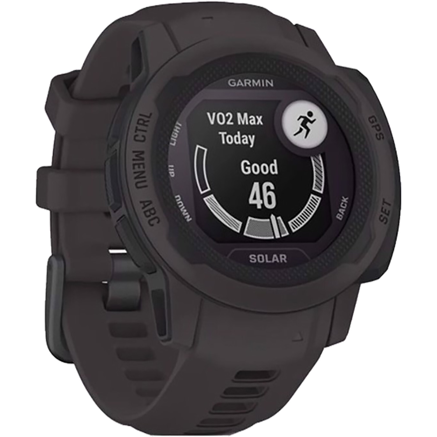 Garmin Instinct 2S Solar Std Edt 32MB Black Bluetooth Smartwatch NEW