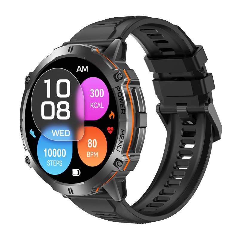1.73″ Military Smart Watch For Men (Answer/Make Call) Outdoor Smartwatch 1000mAh