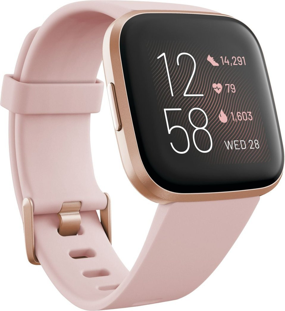 Fitbit Versa 2 Wristband Activity Tracker Rose Copper (FB507RGPK) – Very Good