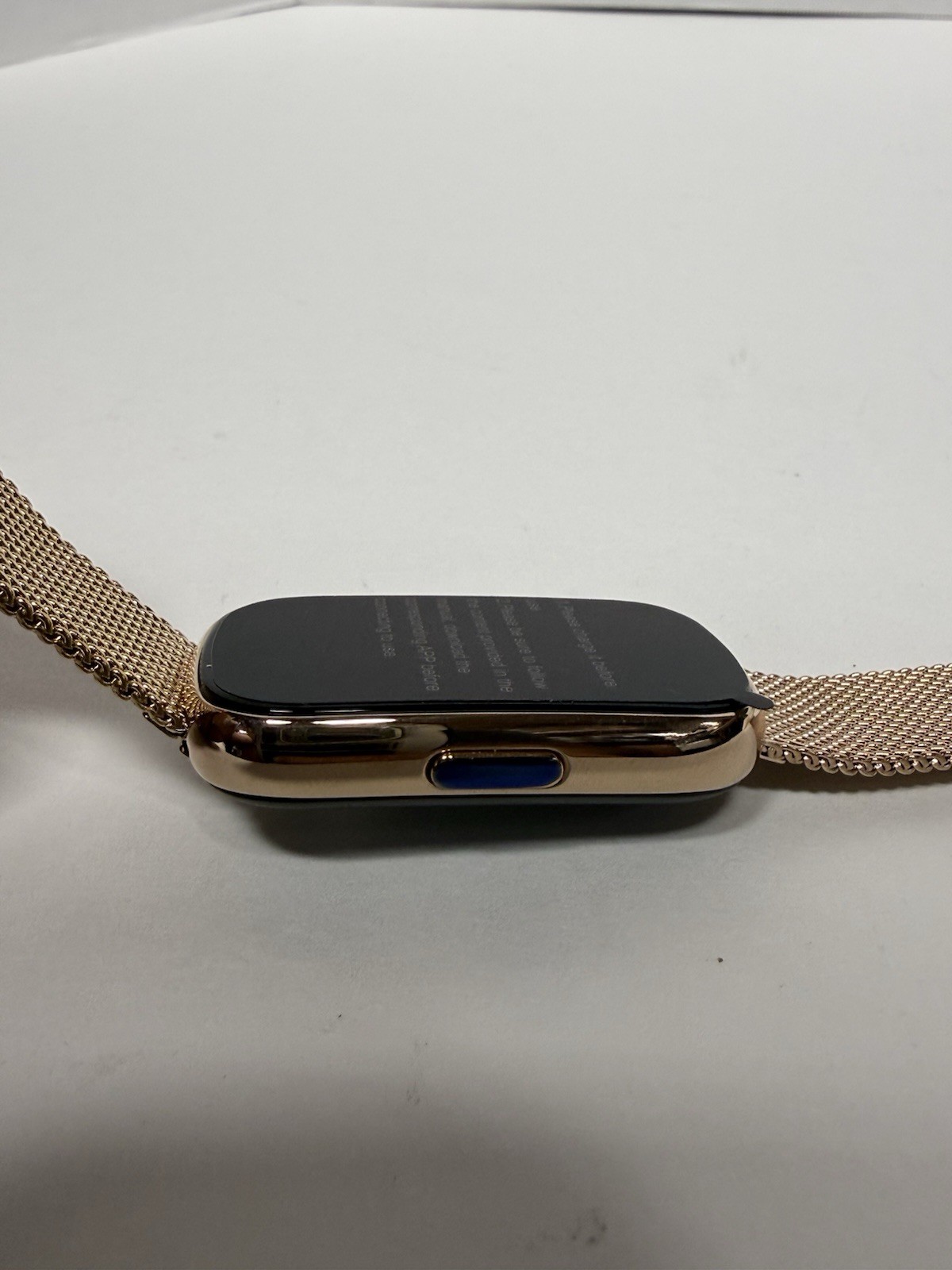 Womens Kalinco Smart Watch Fitness Tracker Rose Gold & Pink Straps Brand New