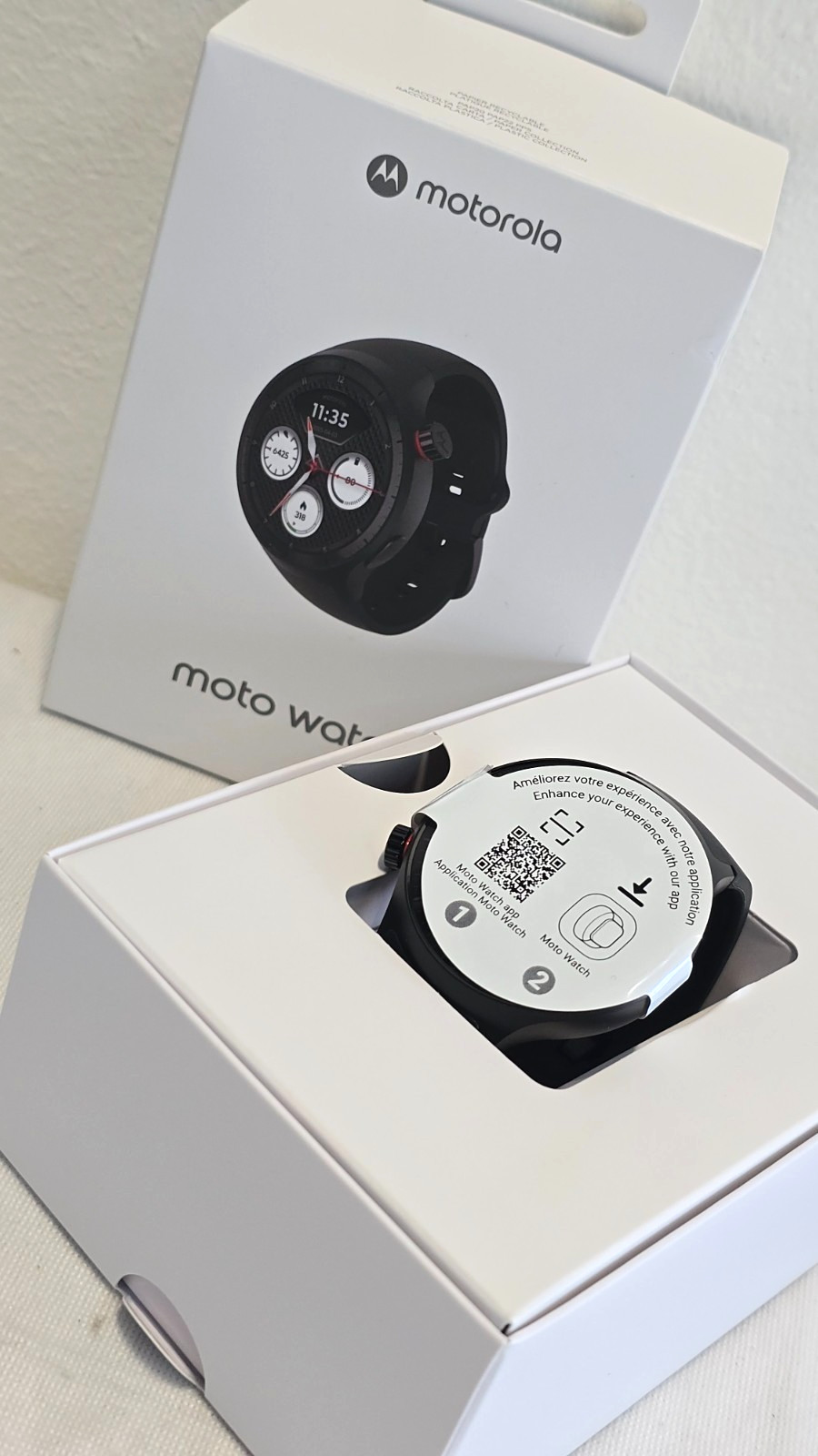 Moto Watch 2026 (XT2547-2) Volcanic Ash Silicone