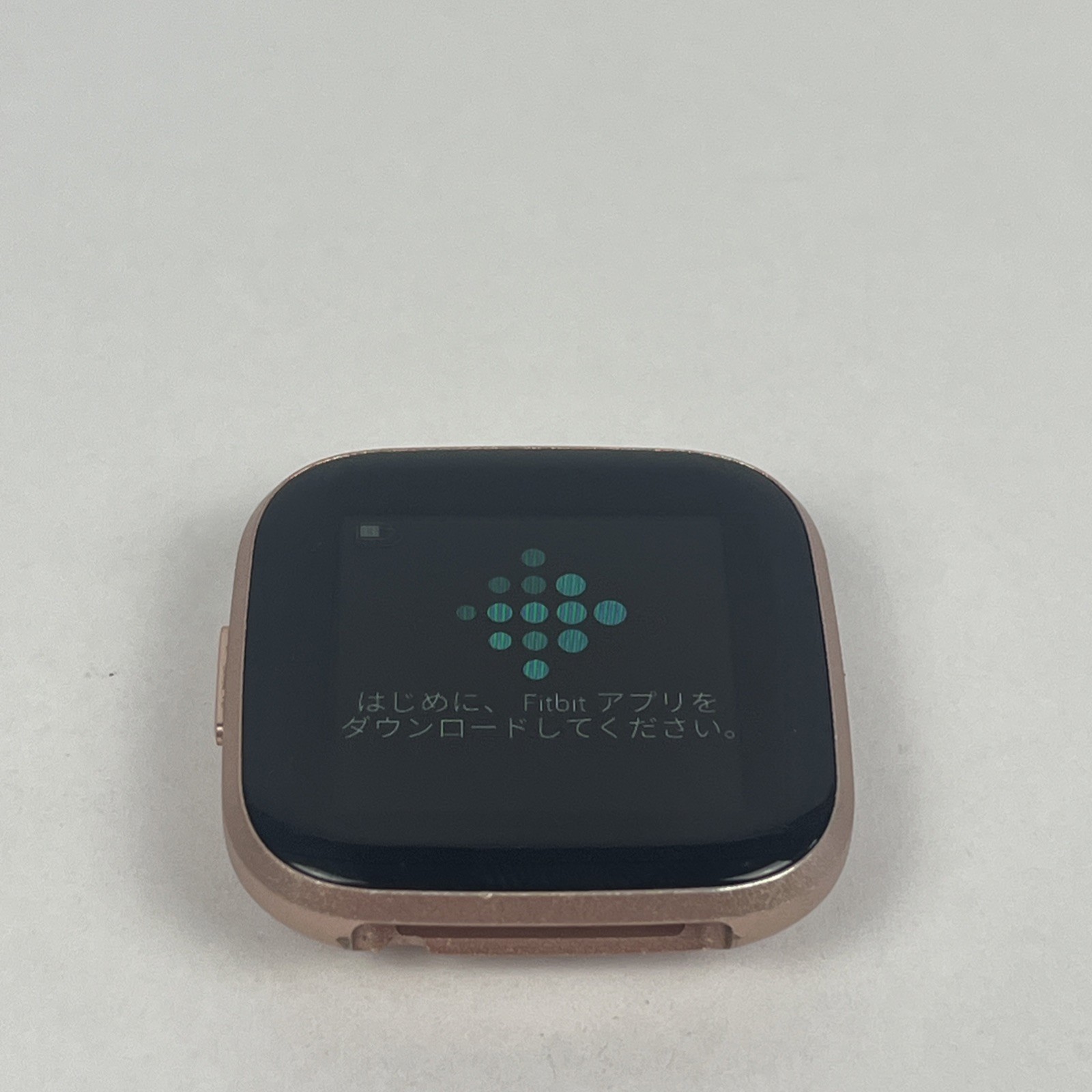 Fitbit Versa 2 – Health & Fitness Smart Watch Copper Rose FB507 *WORKING*