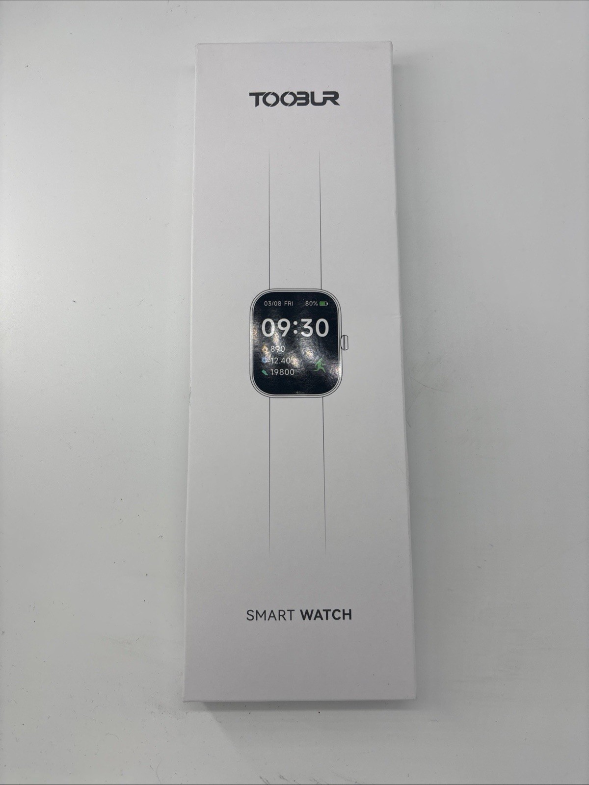 Toobur IDW20 Smart Watch – New in Box Bluetooth Fitness Tracker