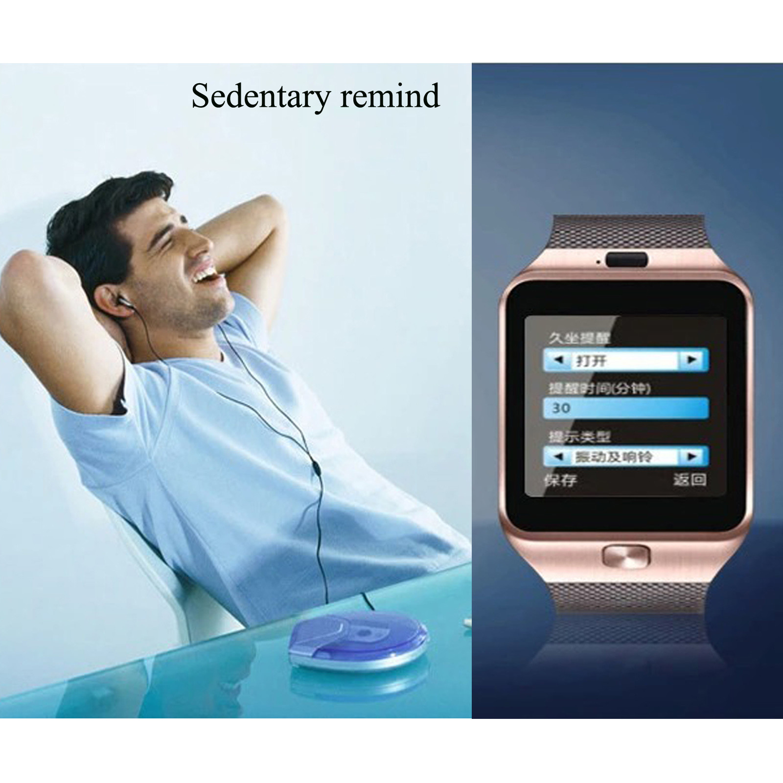 Bluetooth Wrist Smart Watch Phone GSM SIM Unlocked Watch Phone Men Women Watches