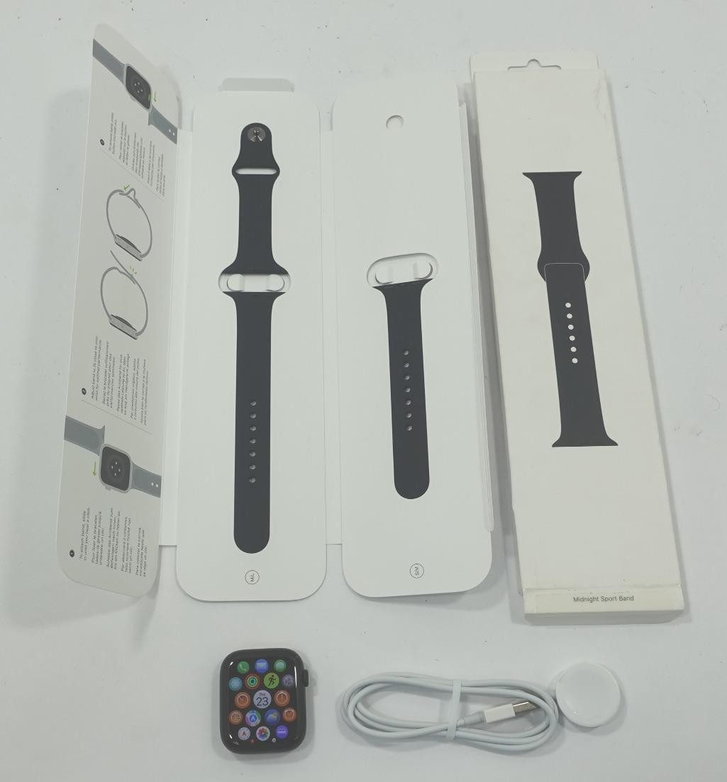 APPLE Watch Series 9 GPS – 45MM Aluminum Case A2980 – Black